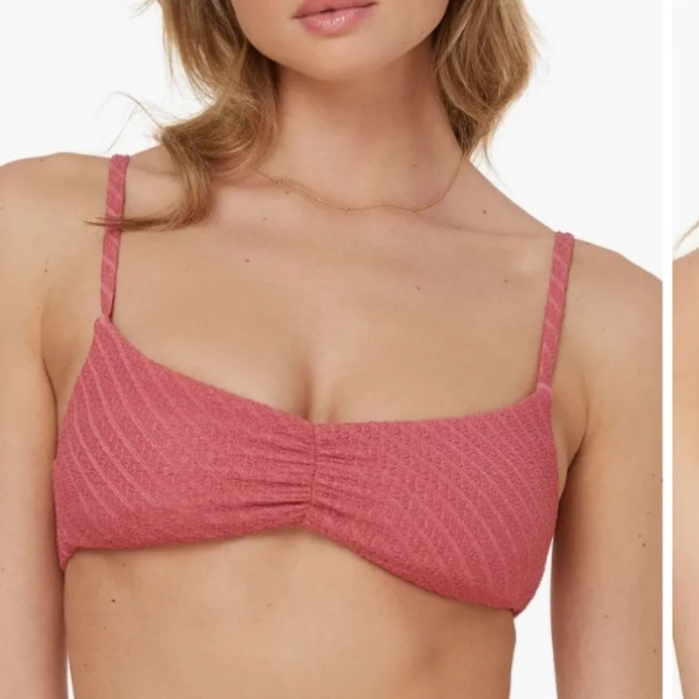 Andie Swim The Symi Bikini Top Sedona Macrame NWT Womens Size XL